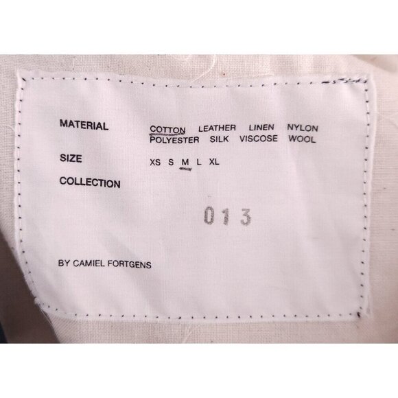 Camiel Fortgens Organic Cotton Shorts Size M Navy Mens $330 - Picture 9 of 11